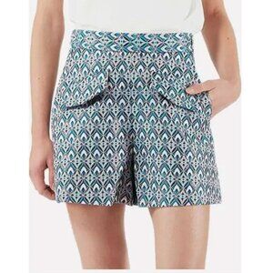 Maje Irako Metallic Jacquard Shorts
